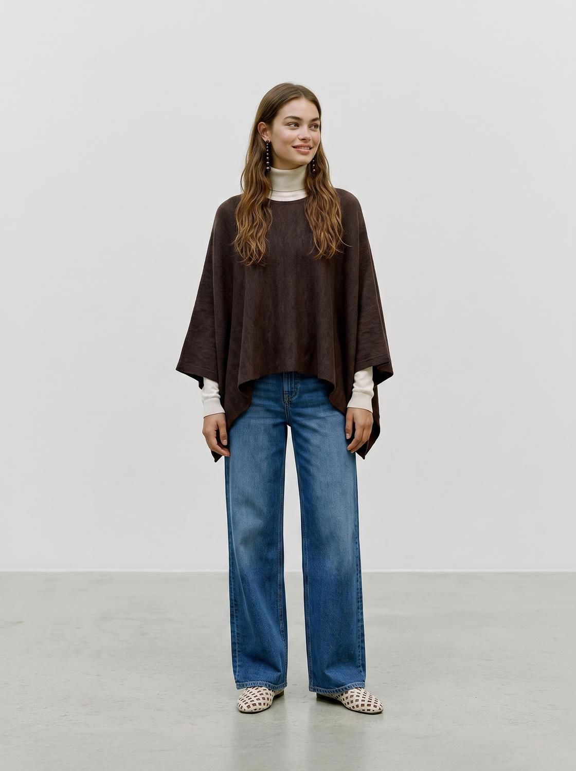 Vmisla Ls O-Neck Cape