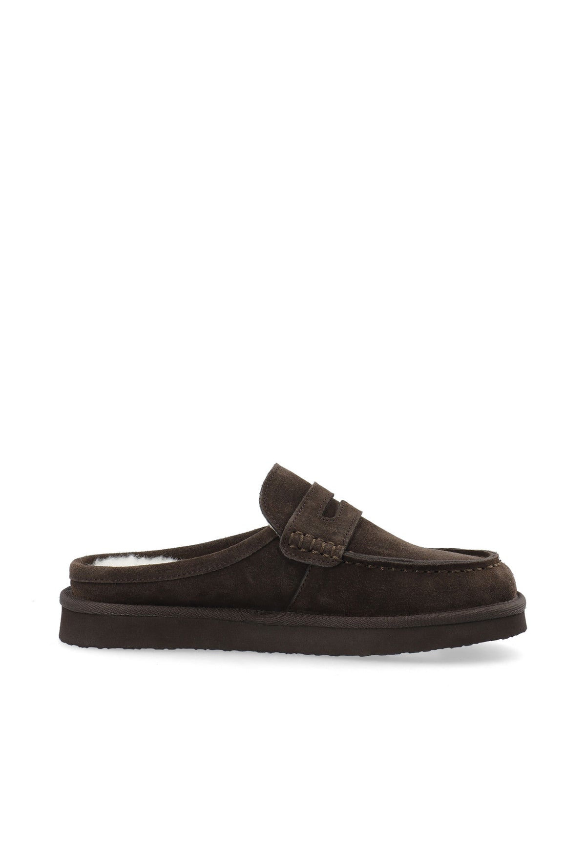 Biasnow Moc Toe Slipper Suede