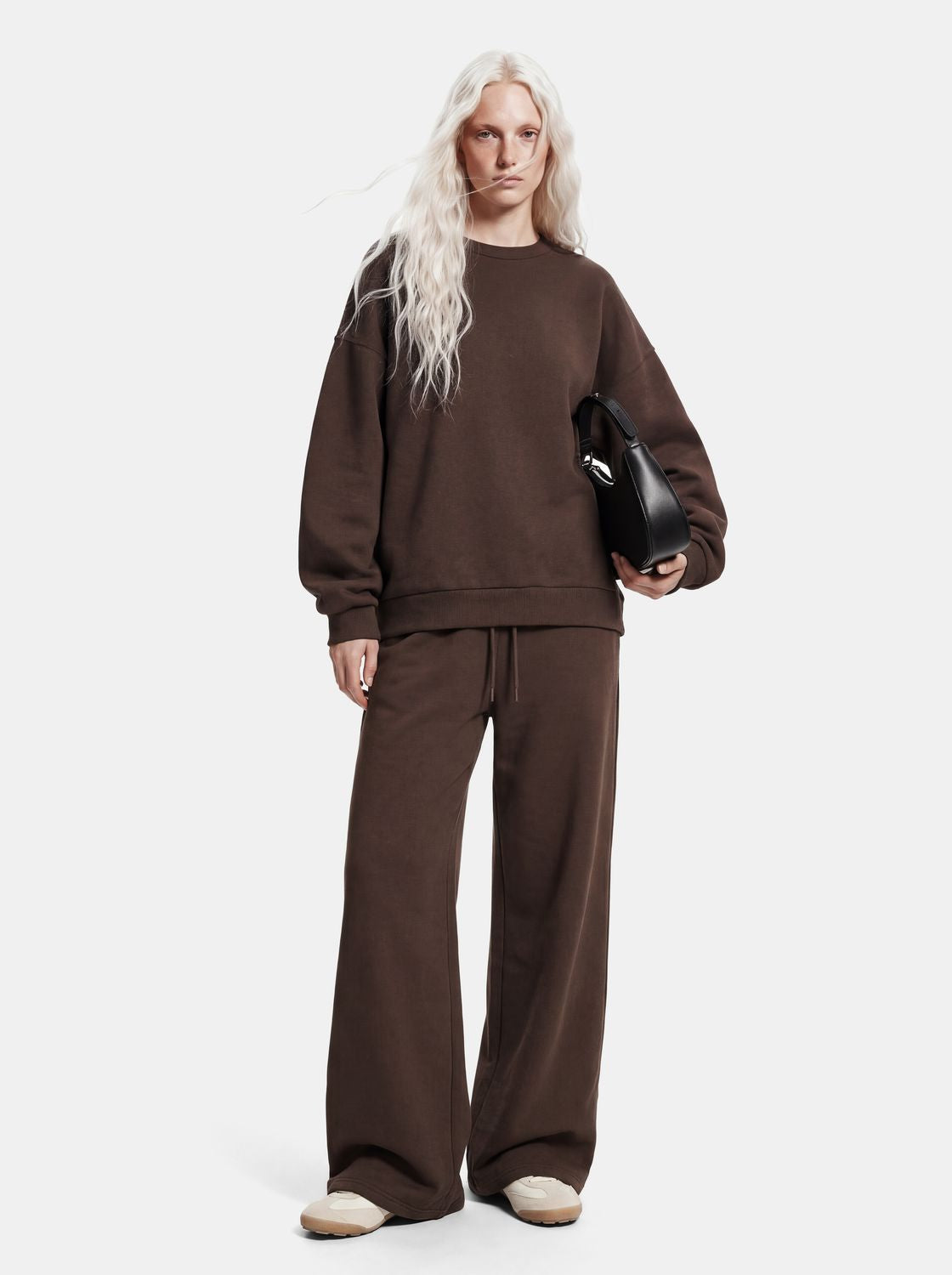 Pcchilli Ls Loose  Fit Sweat Top Noos Bc