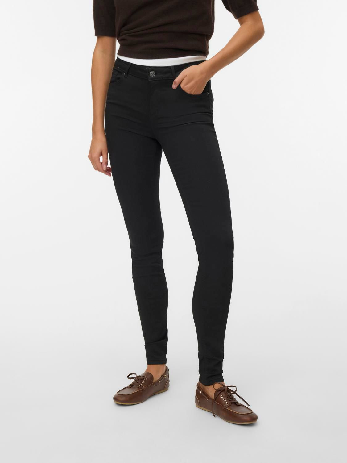 VMLUX NW SUPER SLIM JEANS BA037 GA, BLACK