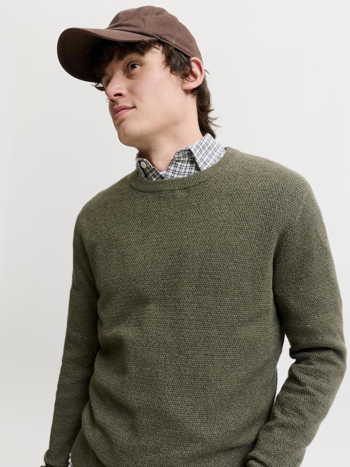Jjeryder Knit Crew Neck Noos