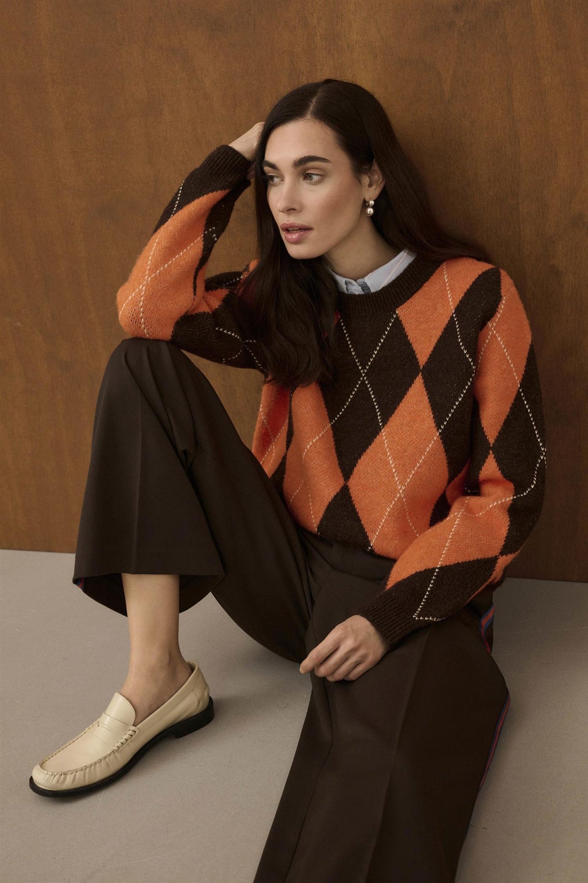 Cuargyle Pullover