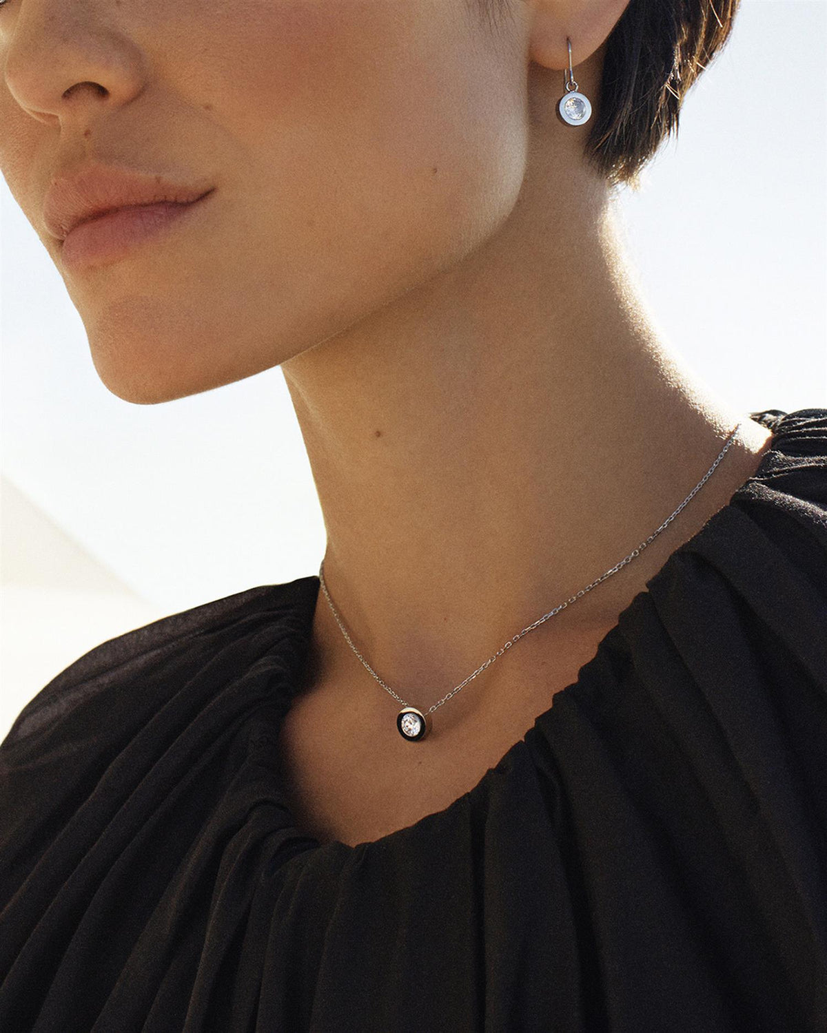 Stella Necklace Steel