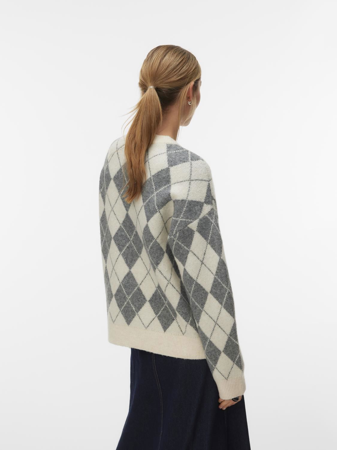 Vmhalo Ls O-Neck Pullover Boo
