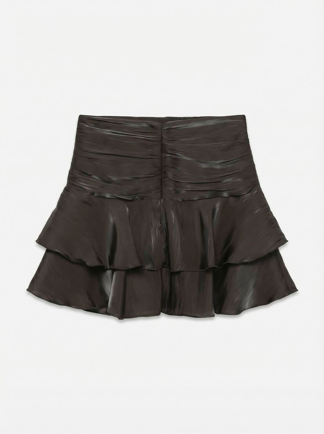 Vmpolly Hw Layer Short Skirt Wvn
