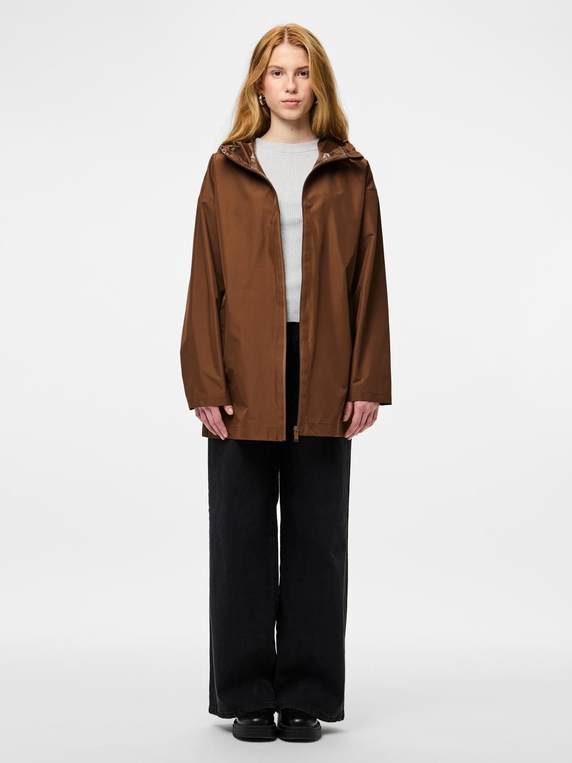 PCTUI RAIN JACKET BC DOWNTOWN BROWN