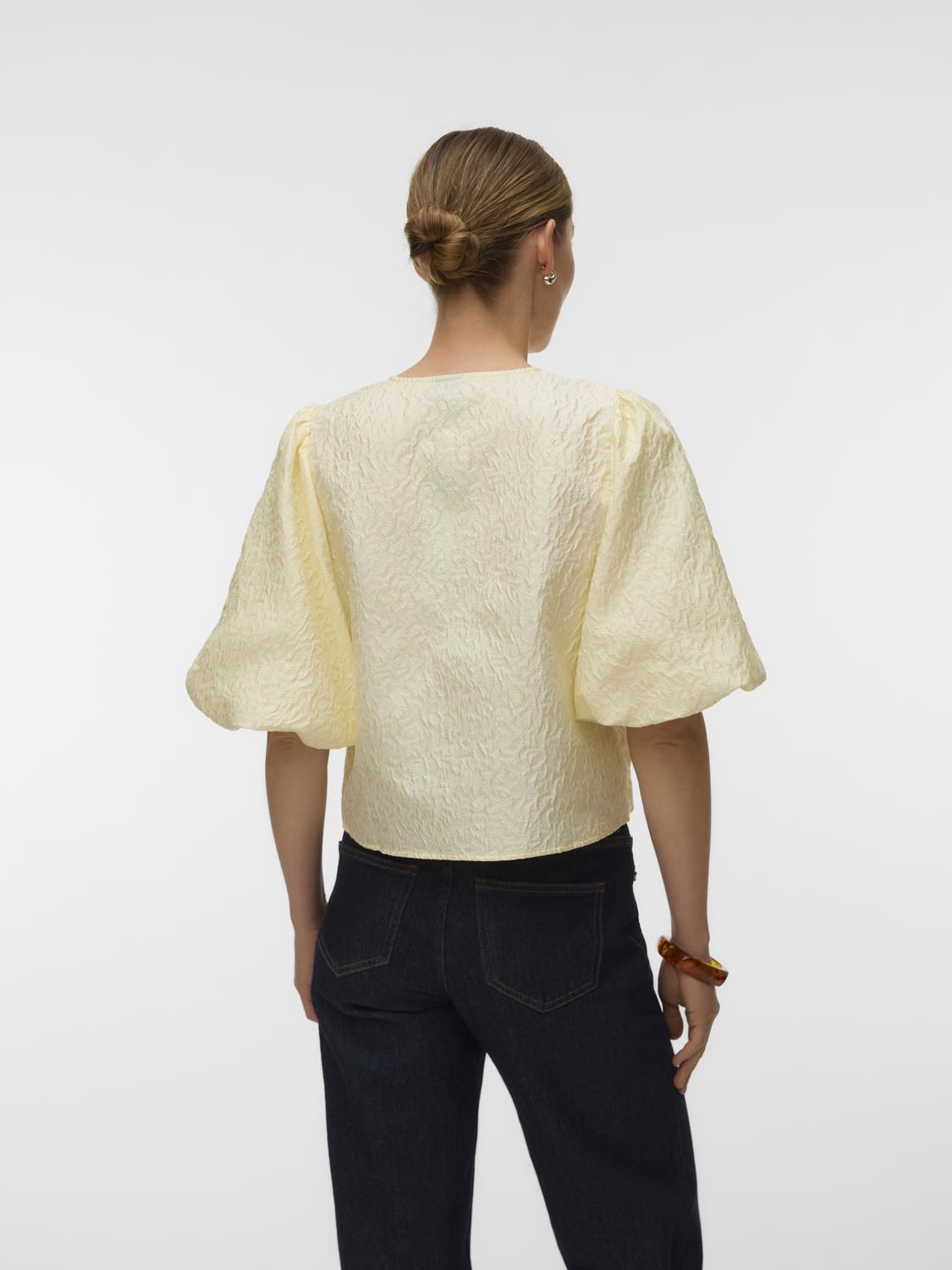 Vmlaia 2/4 O-Neck Top Wvn