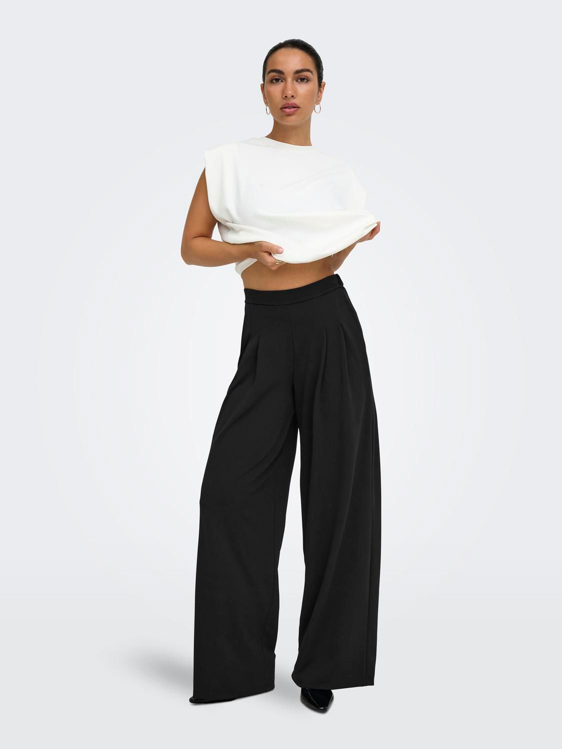 Onlbang Pleat Wide Pant Jrs
