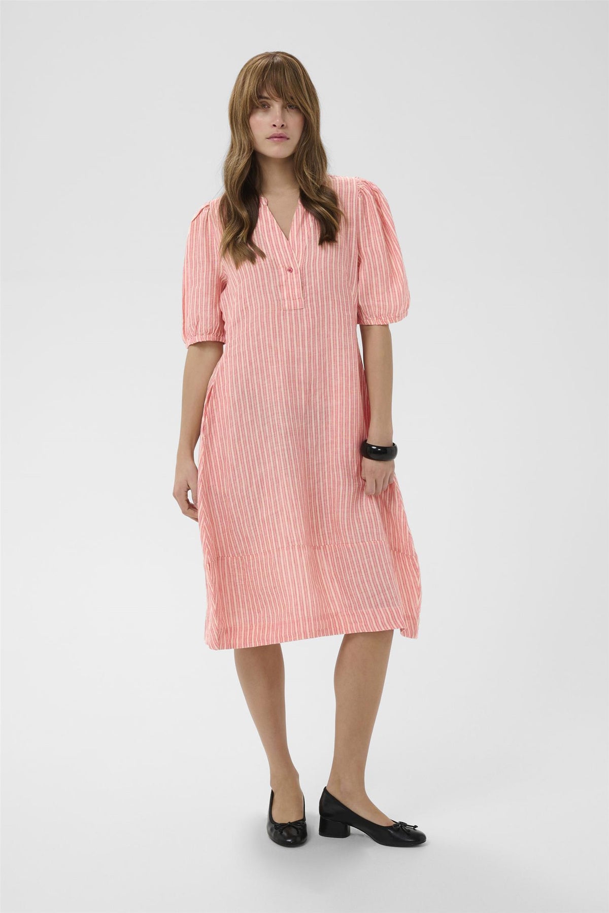 Cuaniela Molly Ss Placket Dress