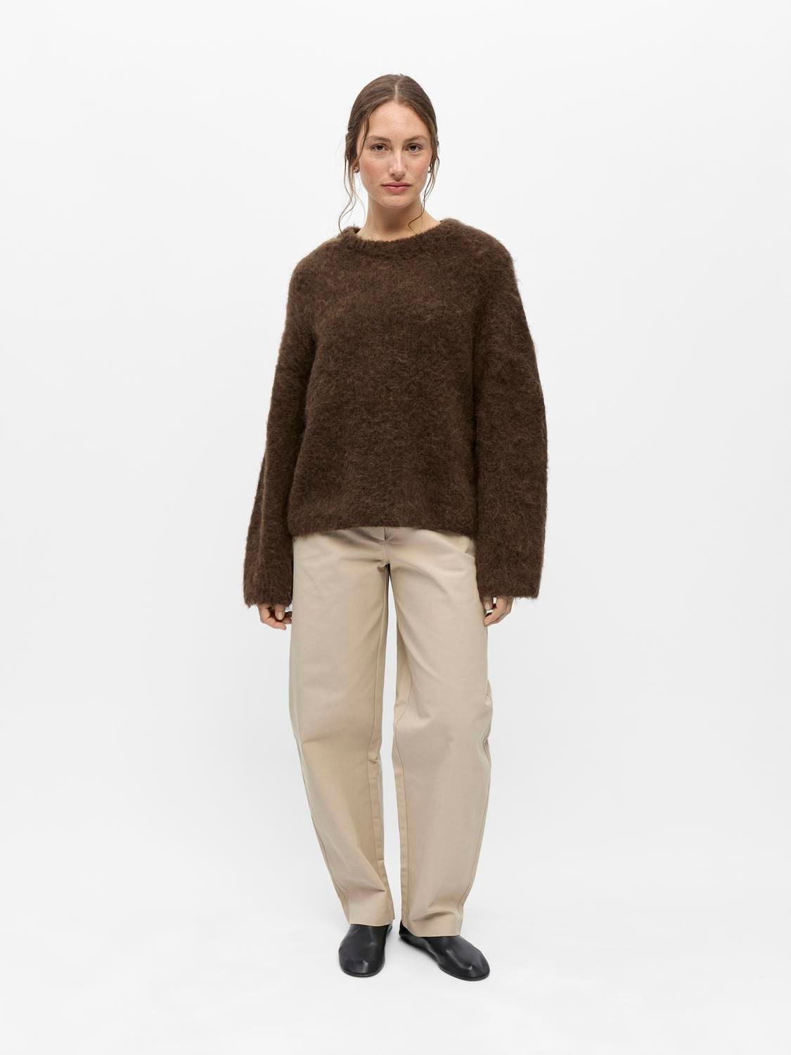 Objharry L/s Lo Knit Pullover Noos