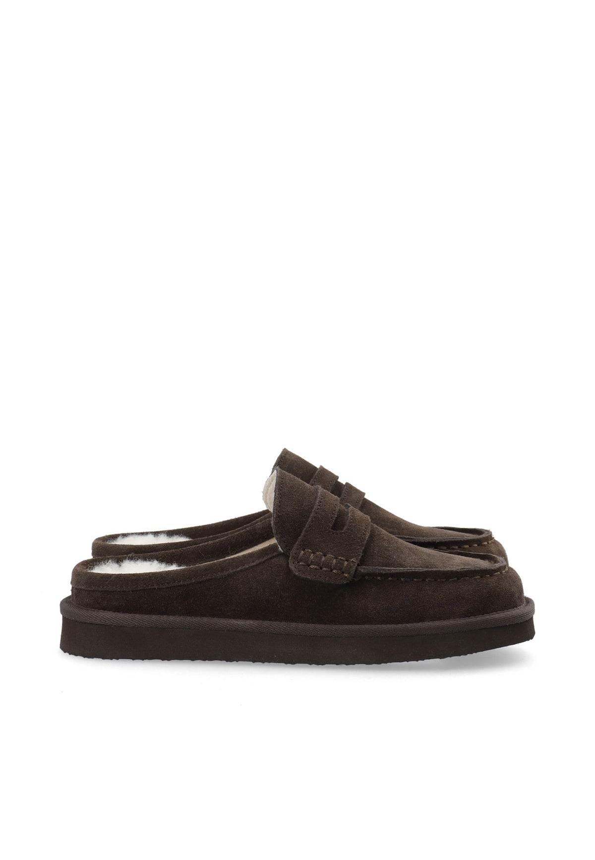 Biasnow Moc Toe Slipper Suede