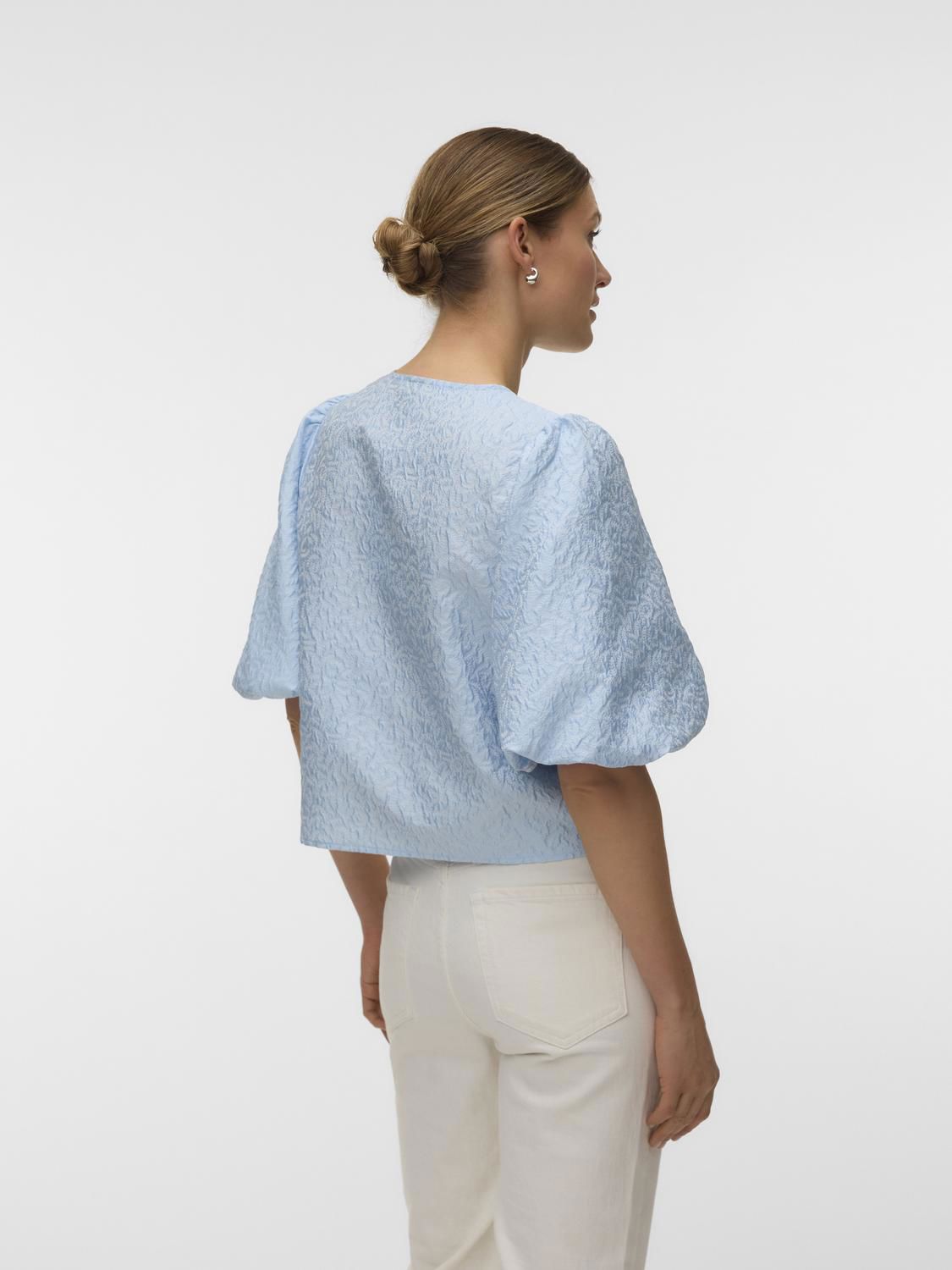 Vmlaia 2/4 O-Neck Top Wvn