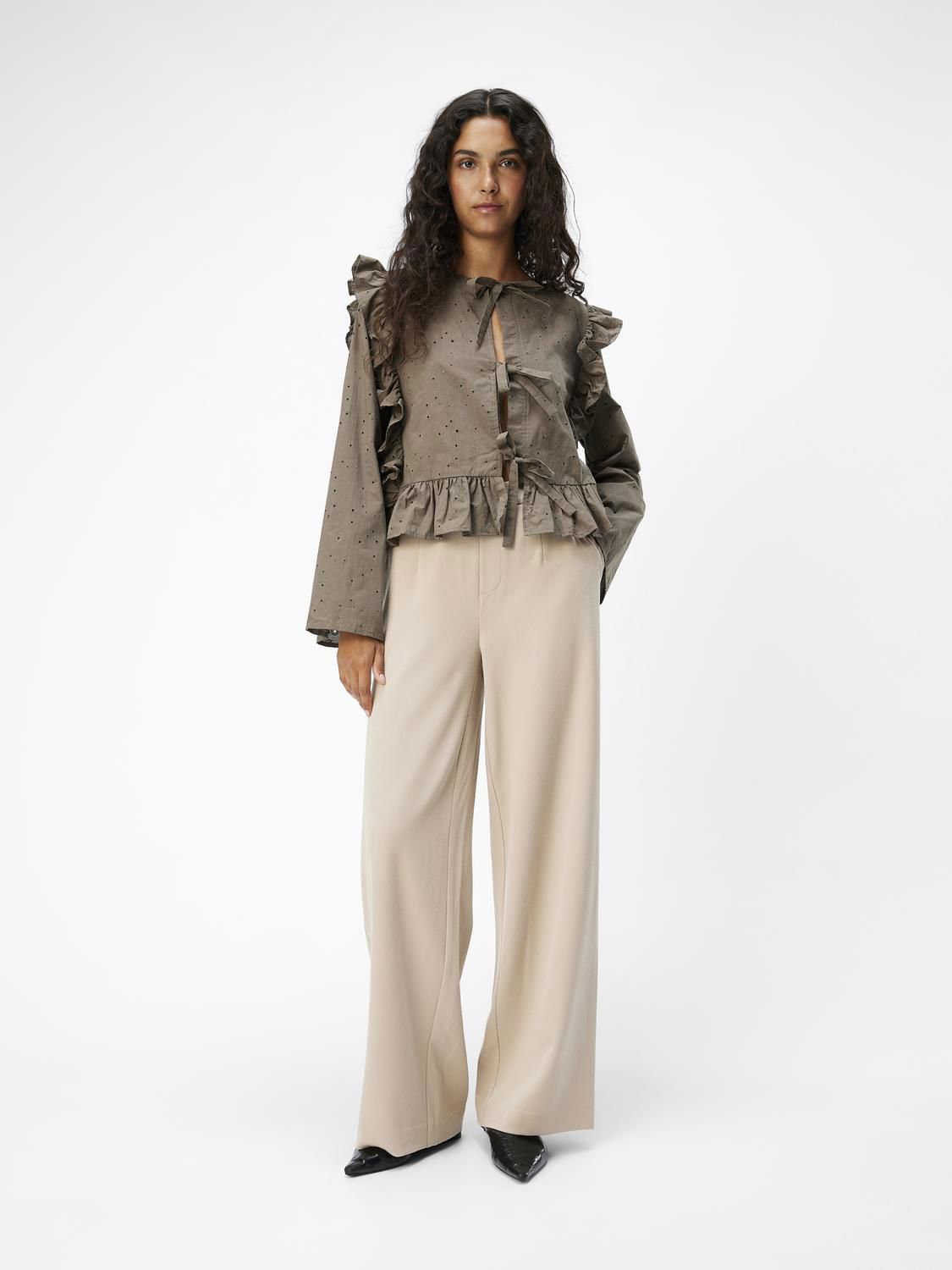 Objlisa Wide Pant Noos