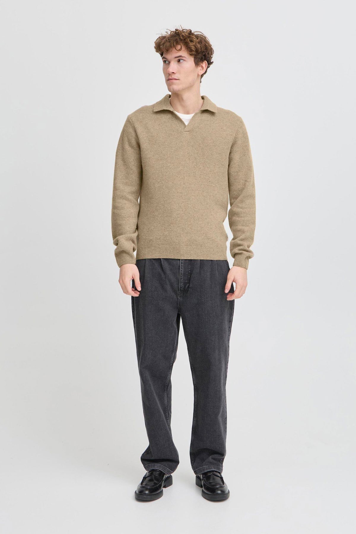 Cfkarl Lambswool Polo Knit