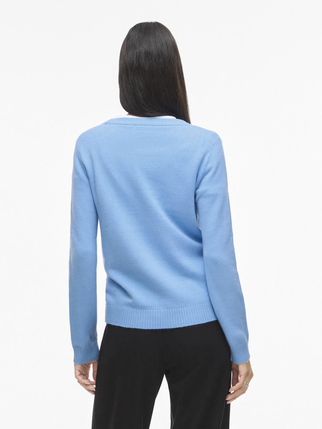 Viril O-Neck L/s  Knit Top - Noos