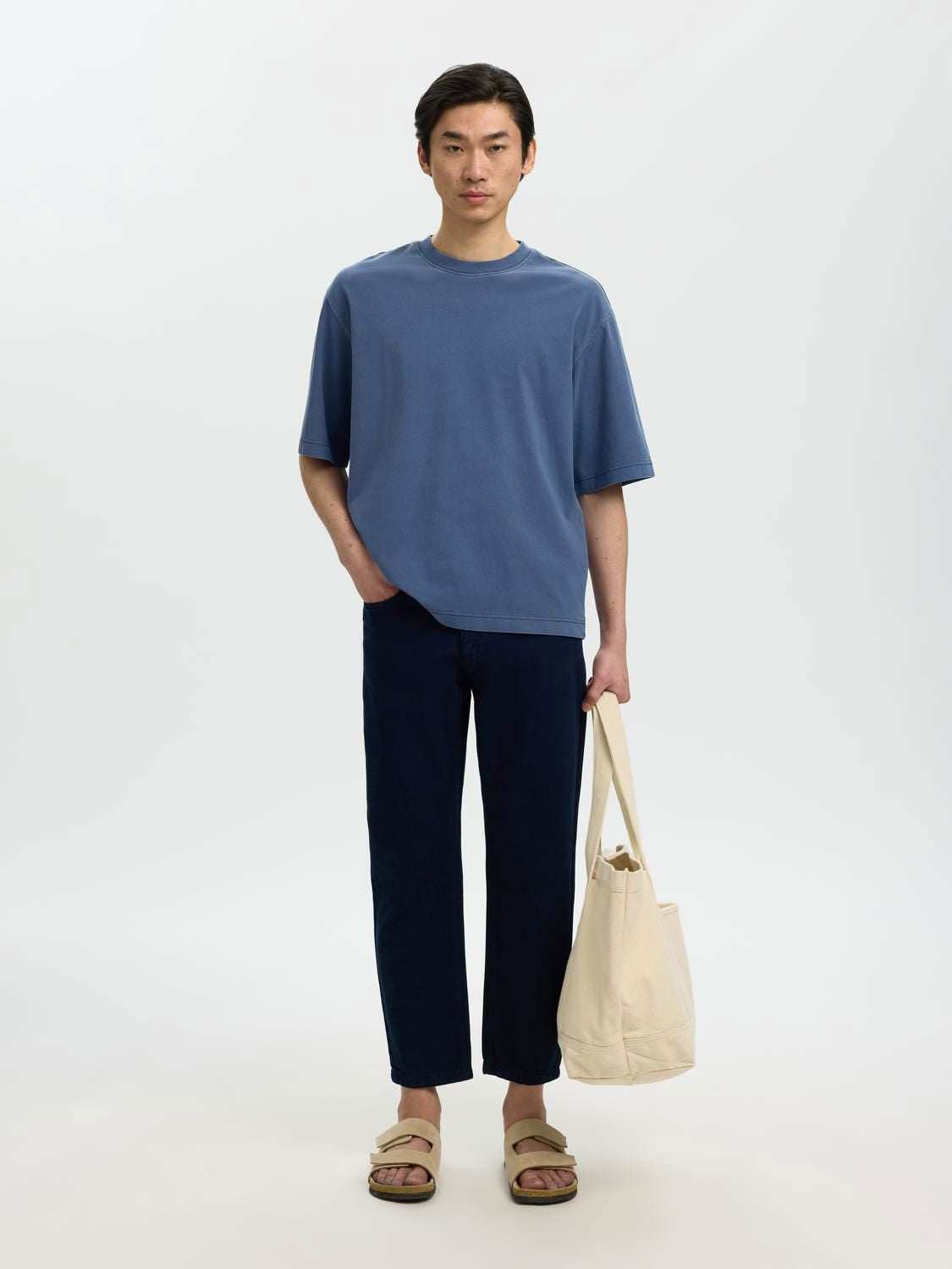 Slhboxycory Ss O-Neck Tee