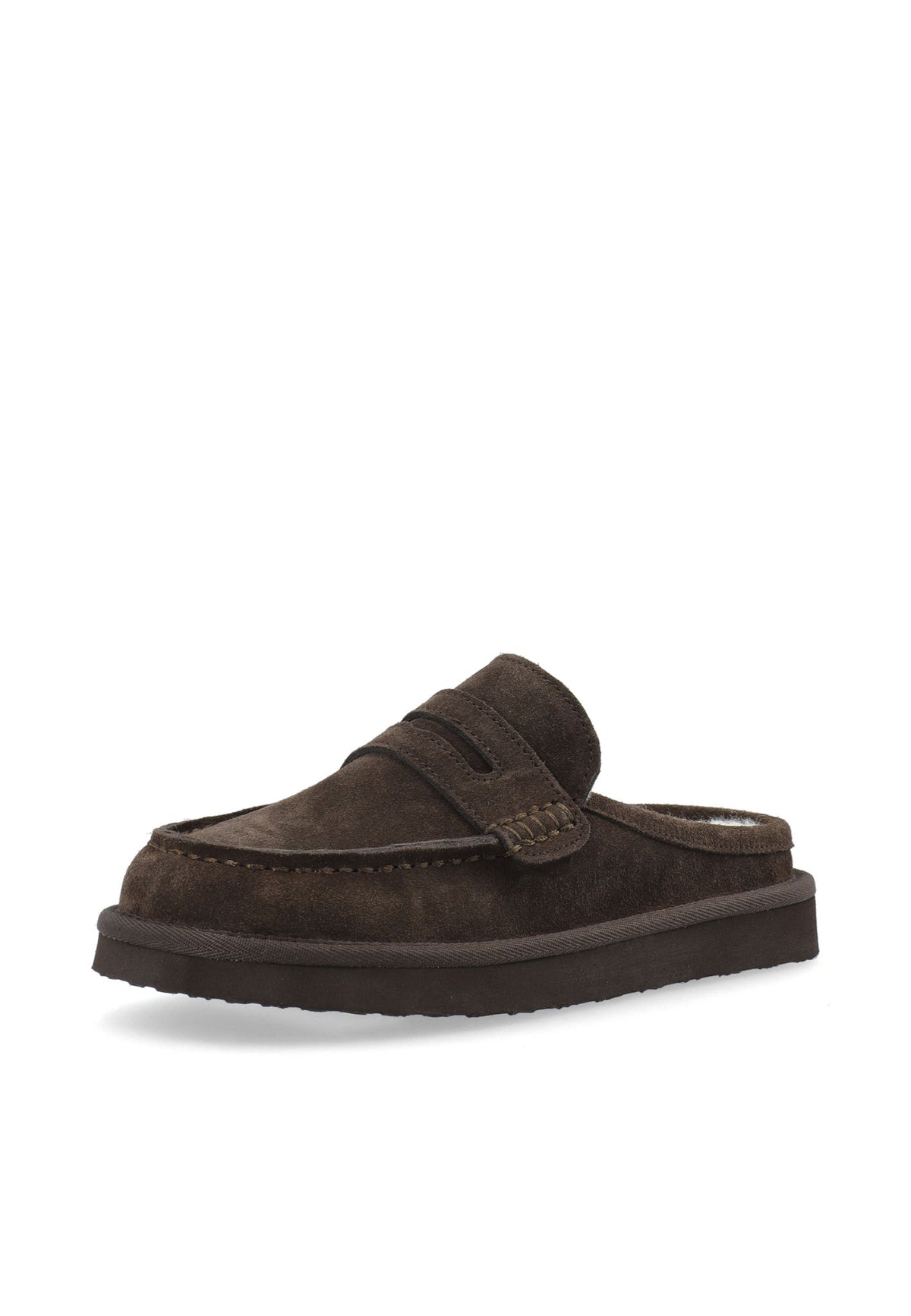 Biasnow Moc Toe Slipper Suede
