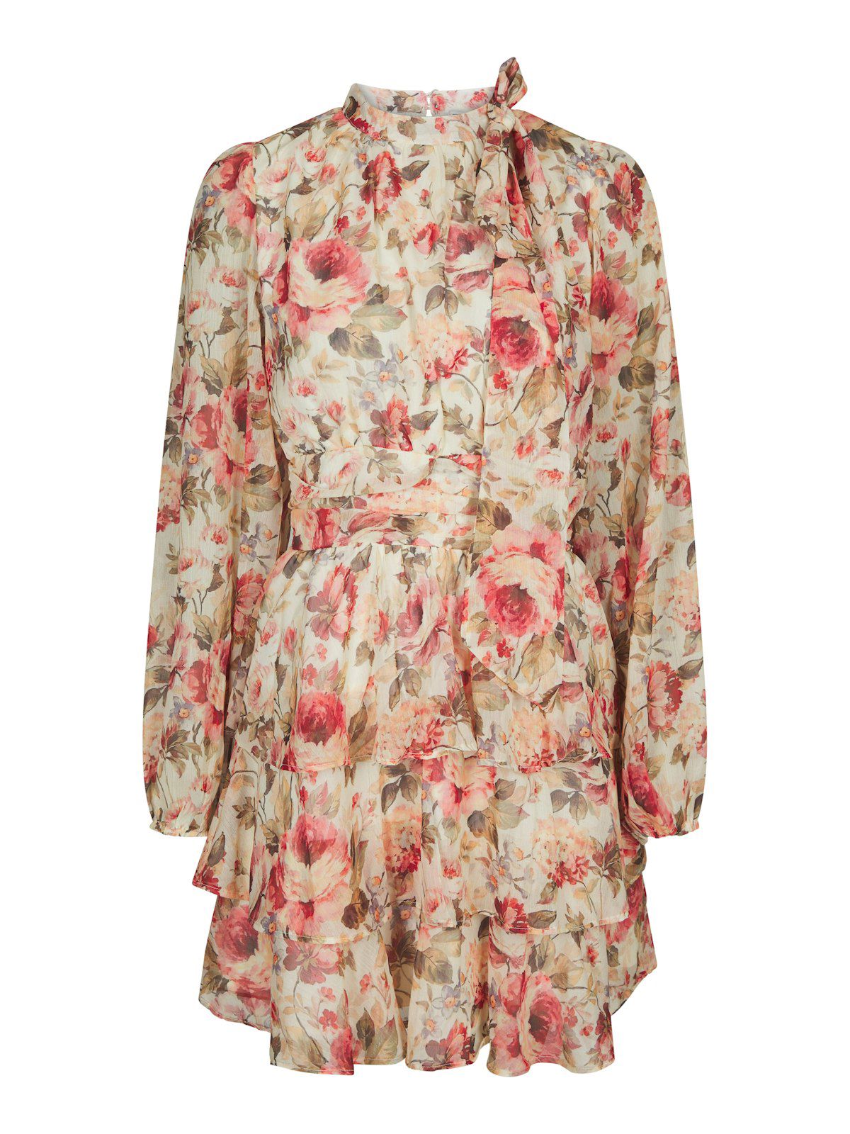 Mio Vintage Flower  Dress
