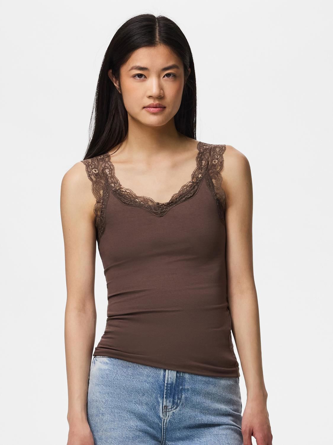 Pcbarbera Lace Top Jrs Noos Bc