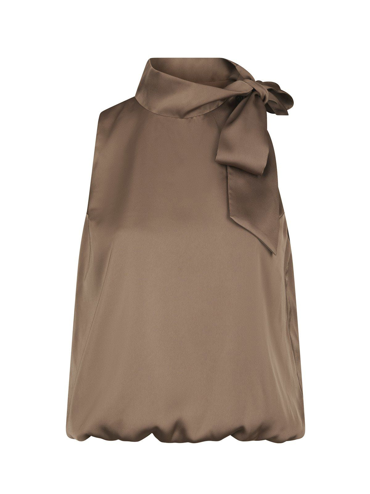 Veda Drapy Satin Top