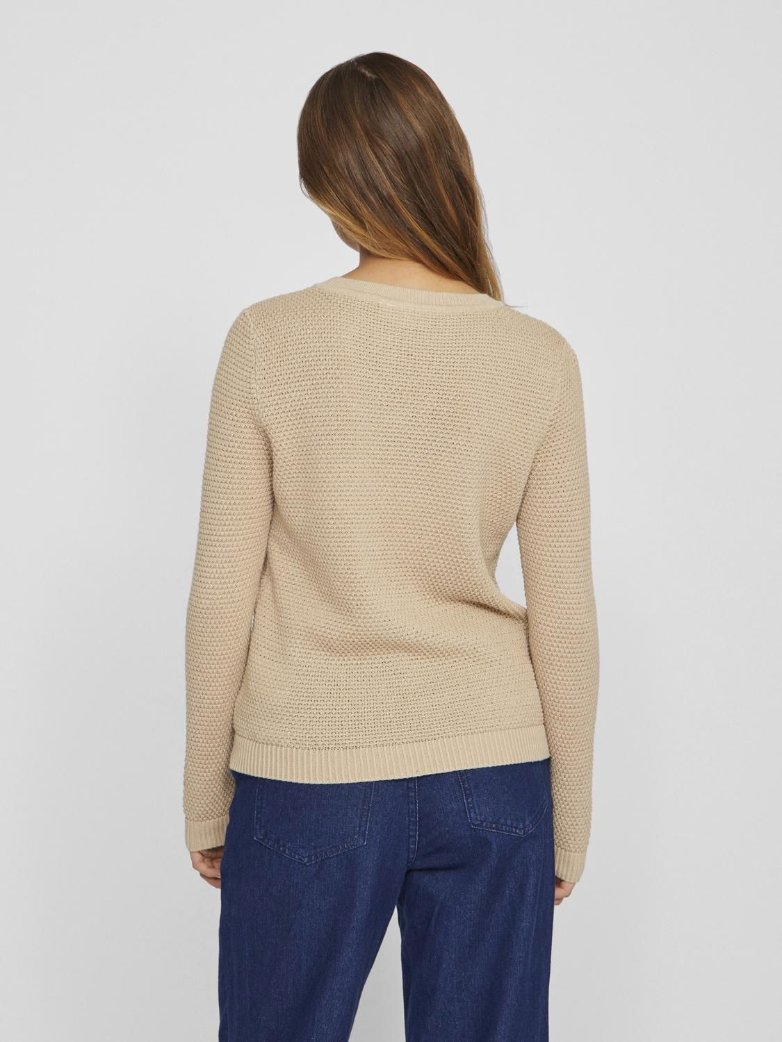 Vidalo O-Neck L/s Knit Top- Noos