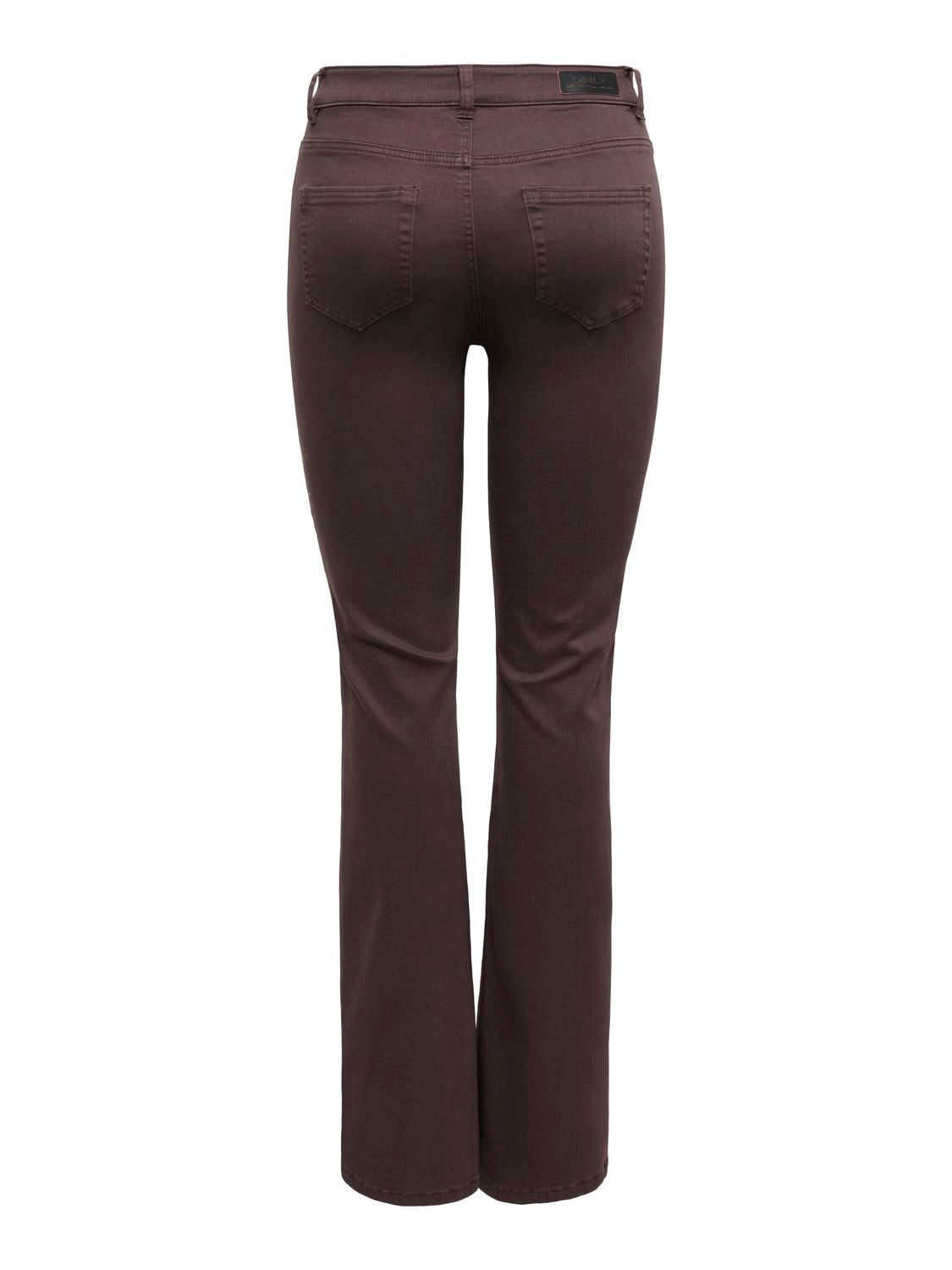 Onlblush Mid Flared Colour Pant Pnt Noos