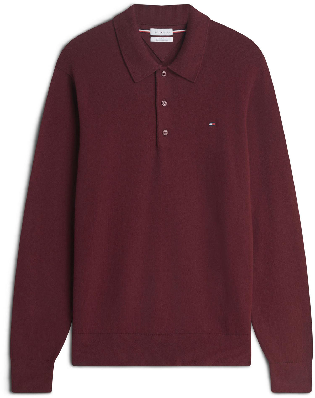 Pima Org Ctn Cashmere Ls Polo