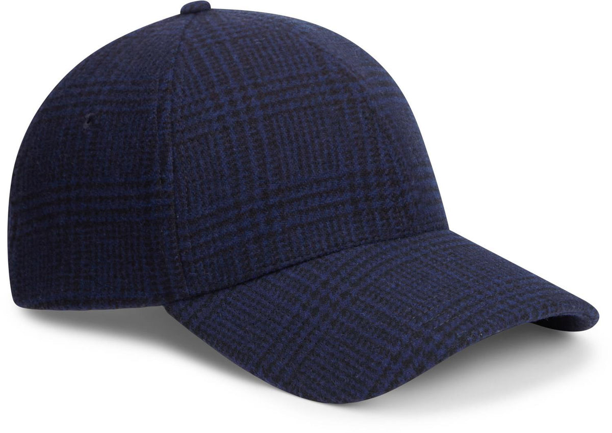 Th Check 6 Panel Melton Cap