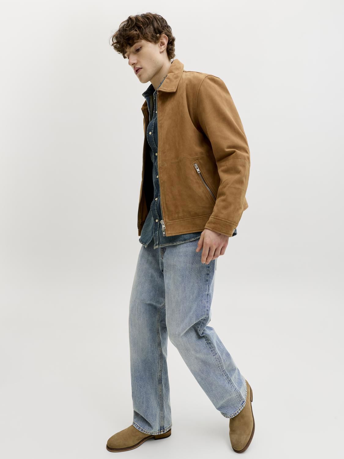 JJITED JJCLASSIC AKM 287 NOOS BLUE DENIM/LIGHT BLUE