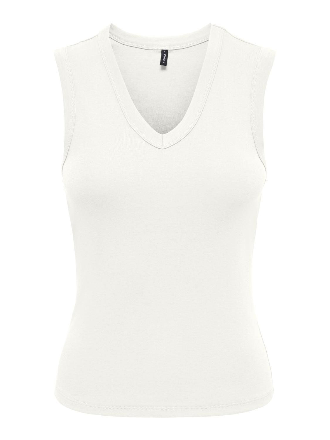 Onlriley S/l V Neck Top Cs Jrs