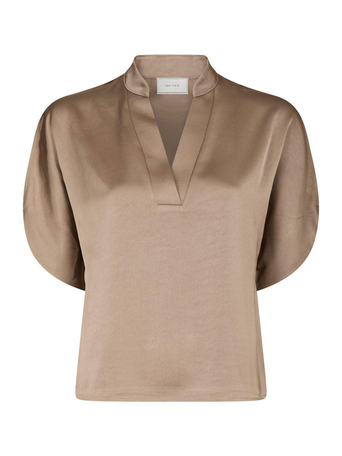 Anelle Heavy Sateen Blouse