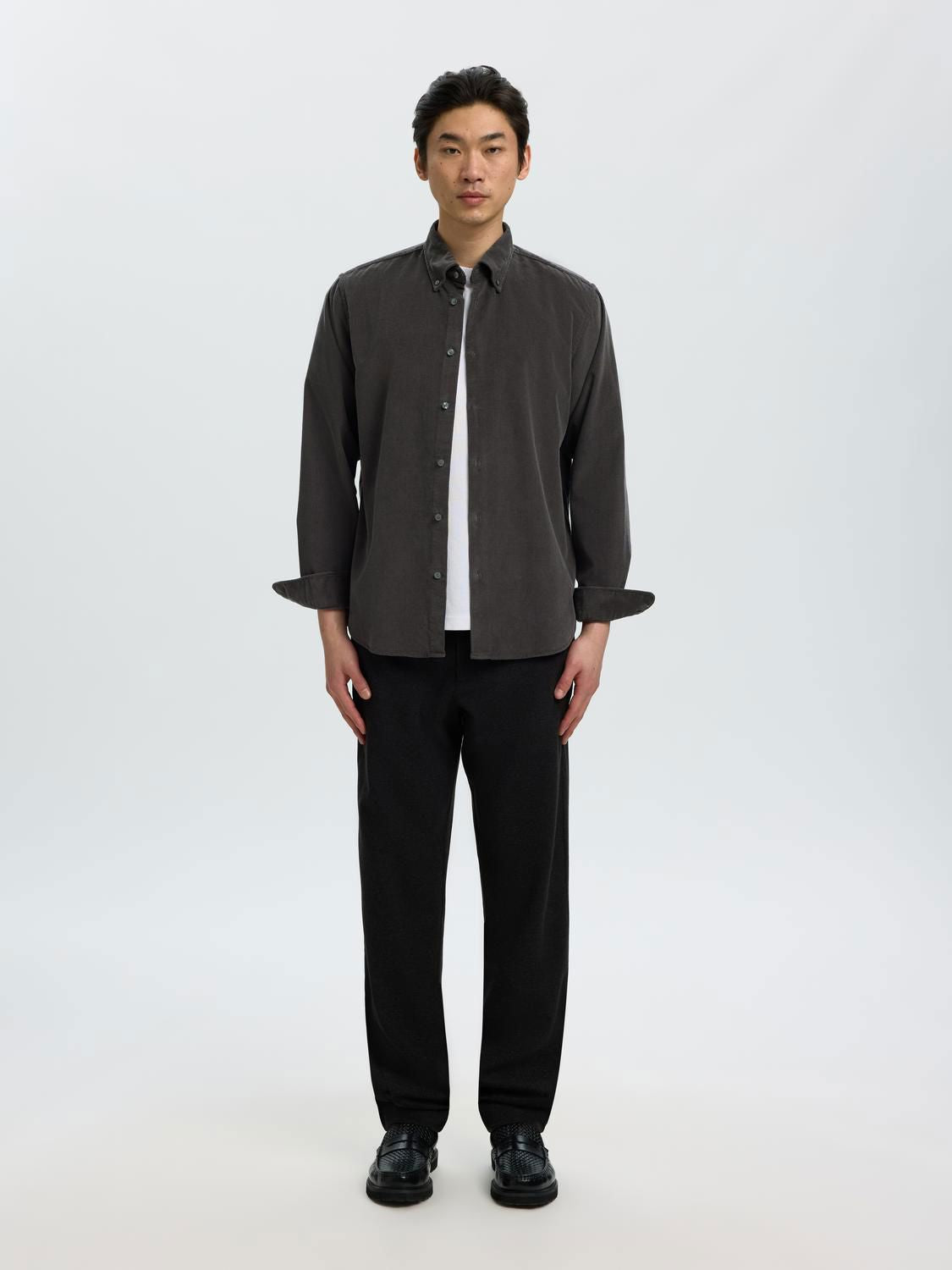 Slmregcole Danni Cord Bd Ls Shirt Noos