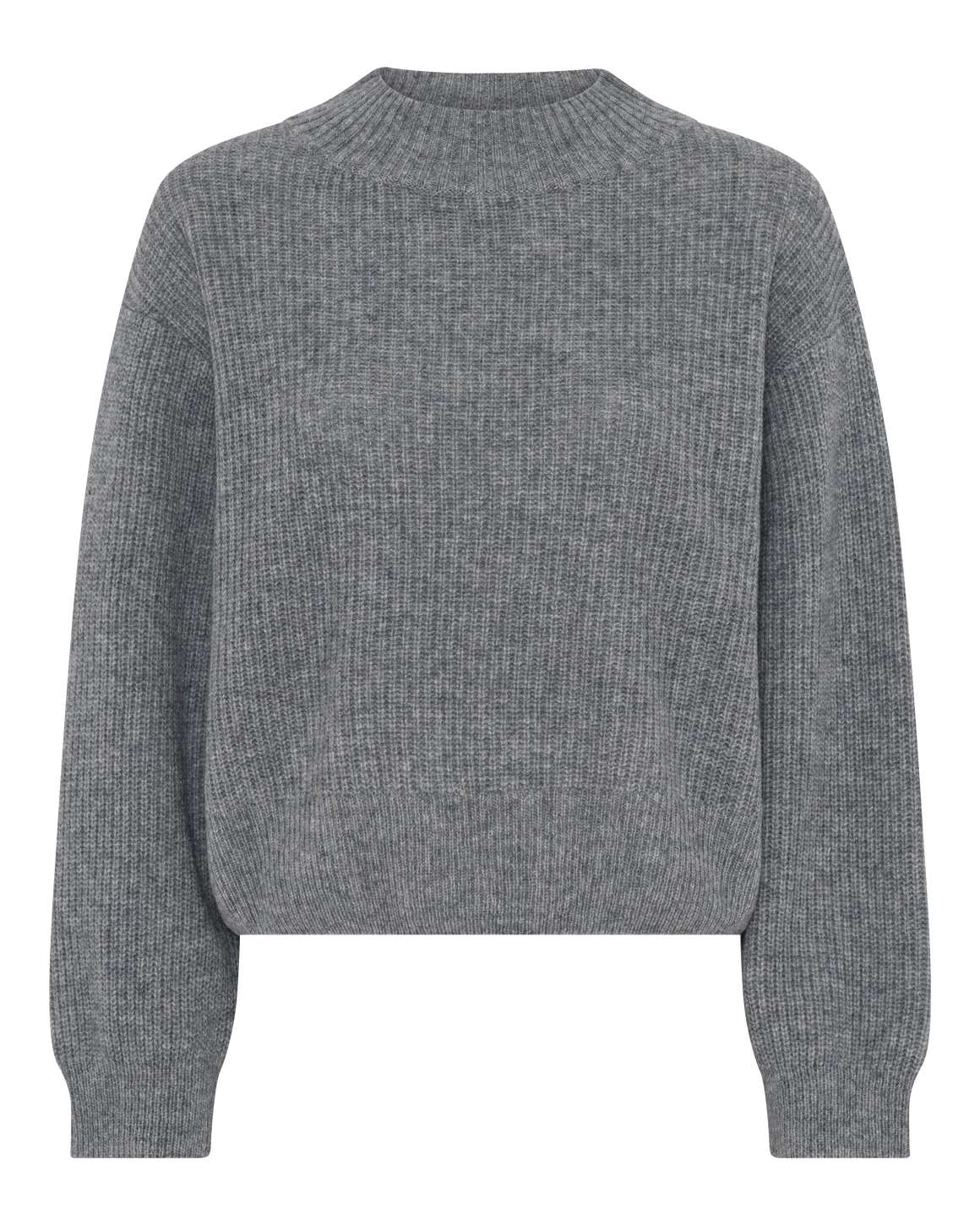 Sisse knit grey melange