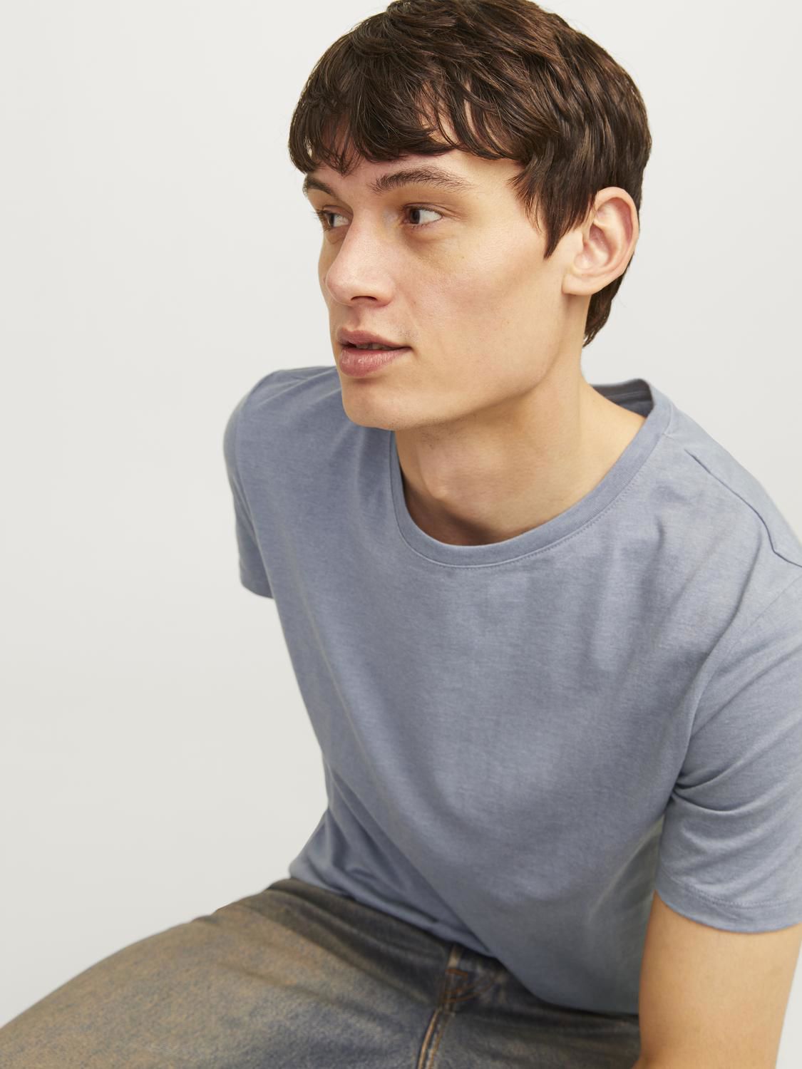 Jjeorganic Melange Tee Ss O-Neck Noos