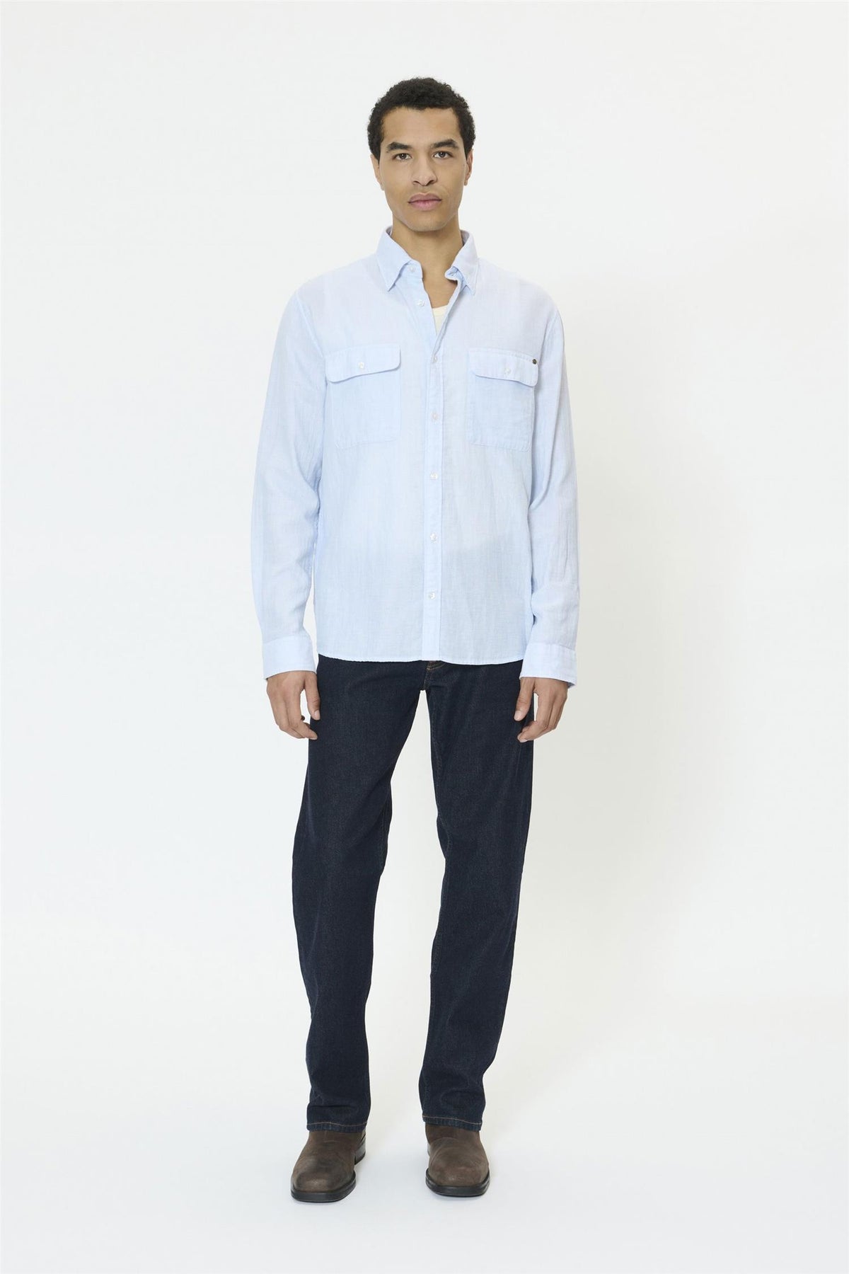 MACHRISTALDO P HERITAGE 30208919 CHAMBRAY BLUE