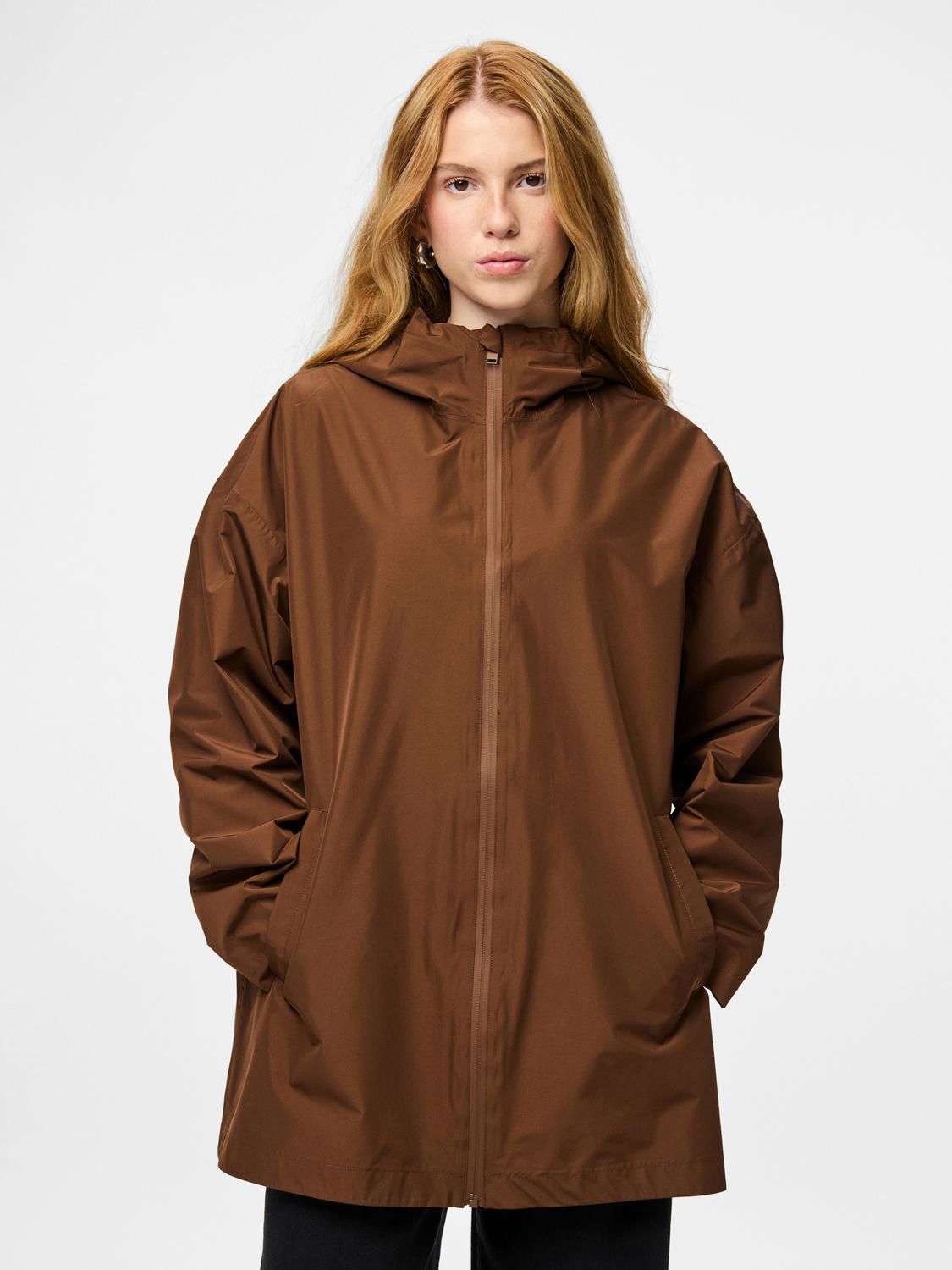PCTUI RAIN JACKET BC DOWNTOWN BROWN