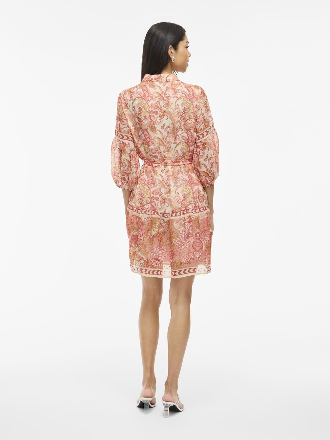 Vipraya Printed Short Dress/ln/1