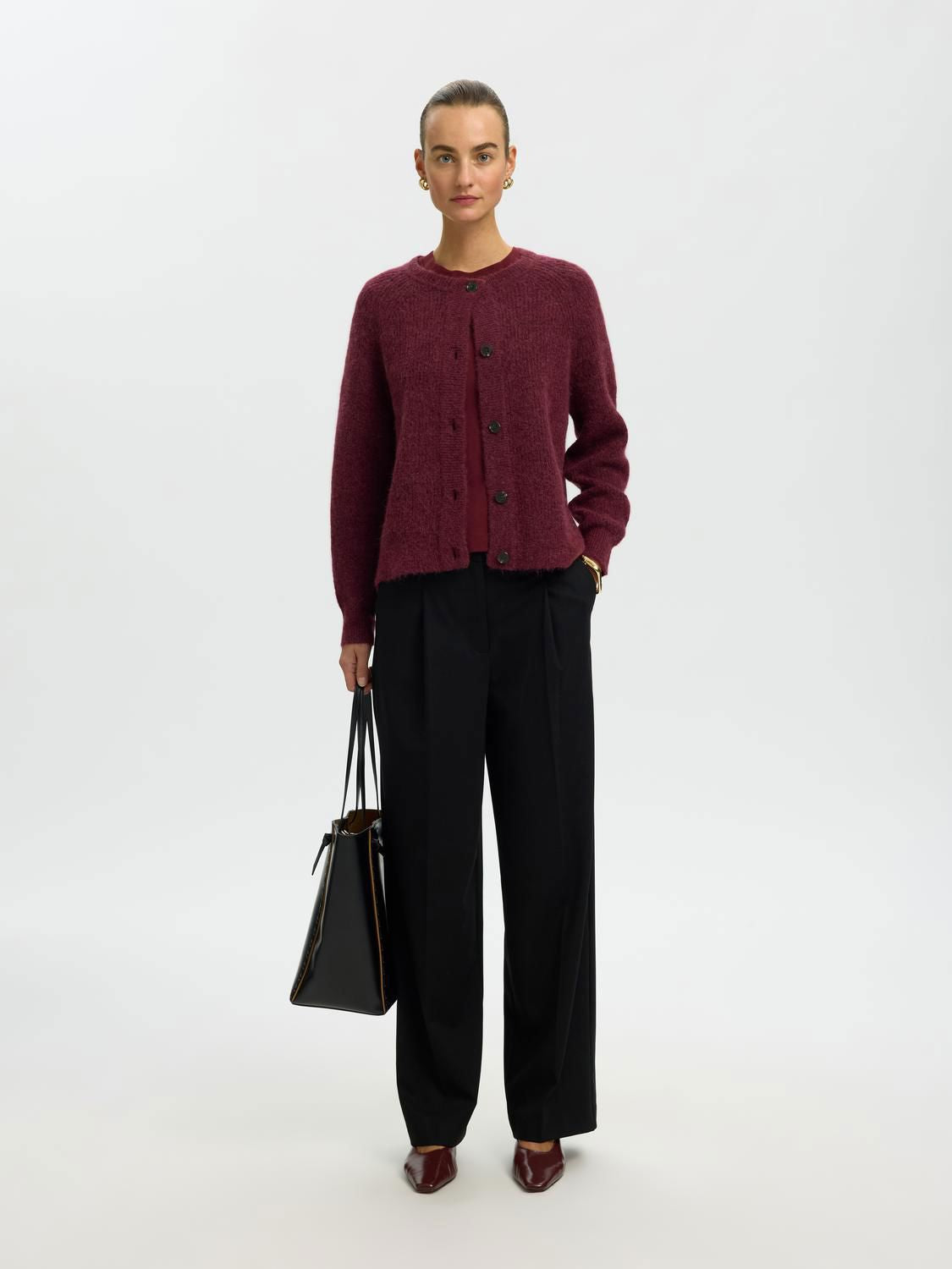 Slwlulu Ls Knit Short Cardigan Noos