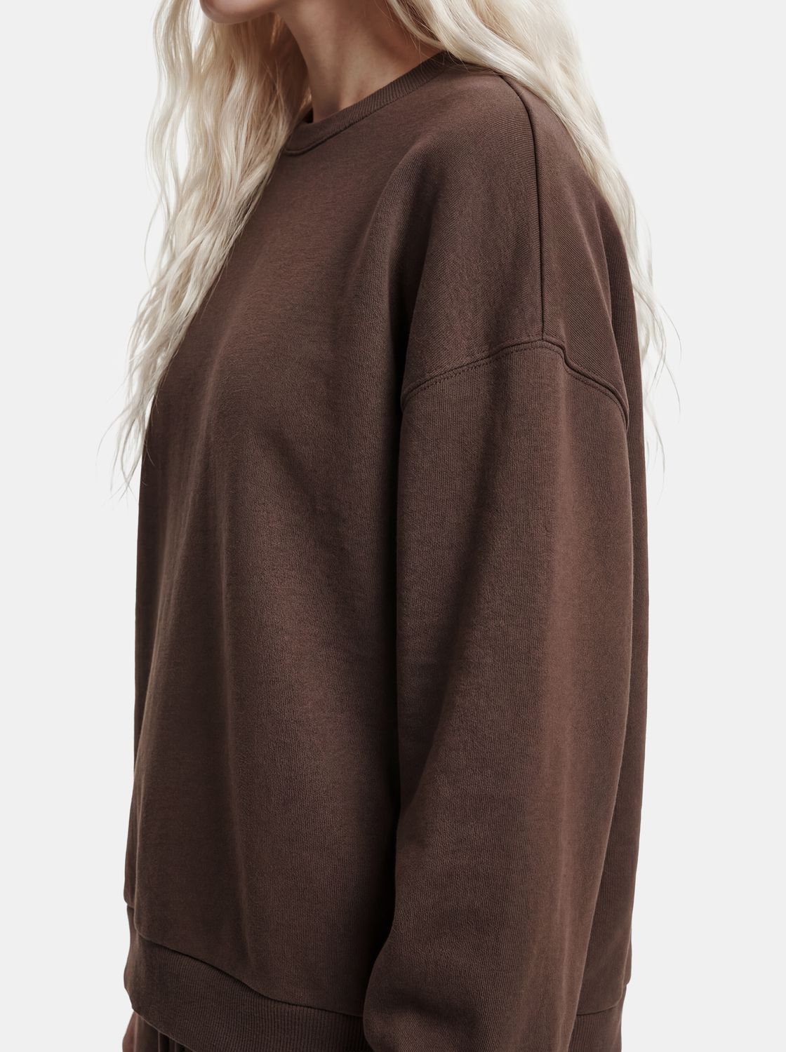 Pcchilli Ls Loose  Fit Sweat Top Noos Bc
