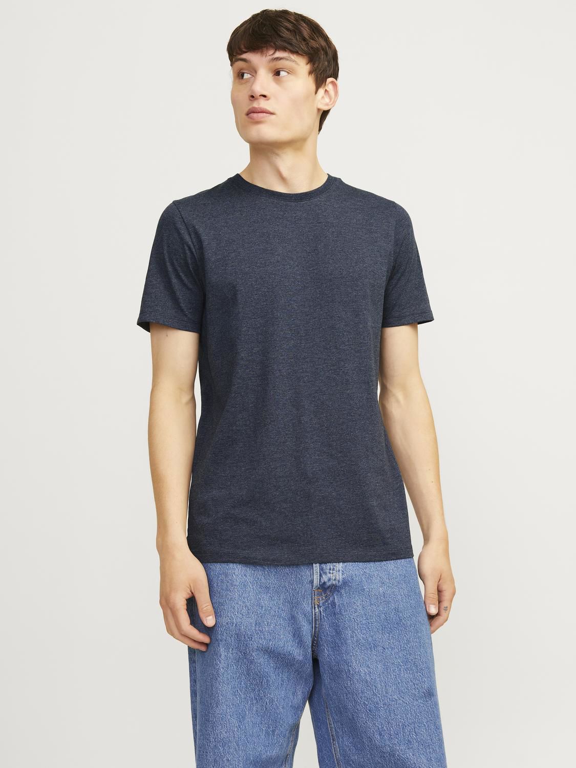 Jjeorganic Melange Tee Ss O-Neck Noos