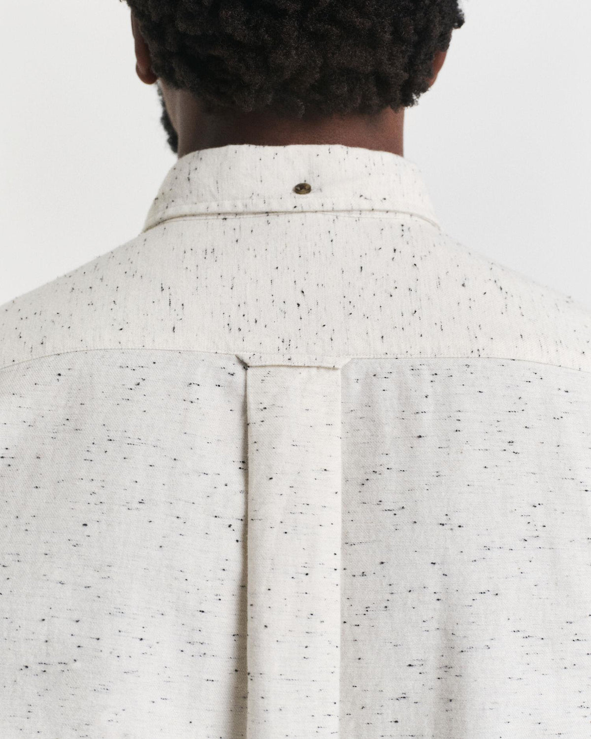 REG NEPS FLANNEL SHIRT 130 CREAM