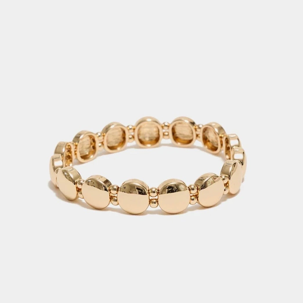 Ava Petite Elastic Bracelet Gold