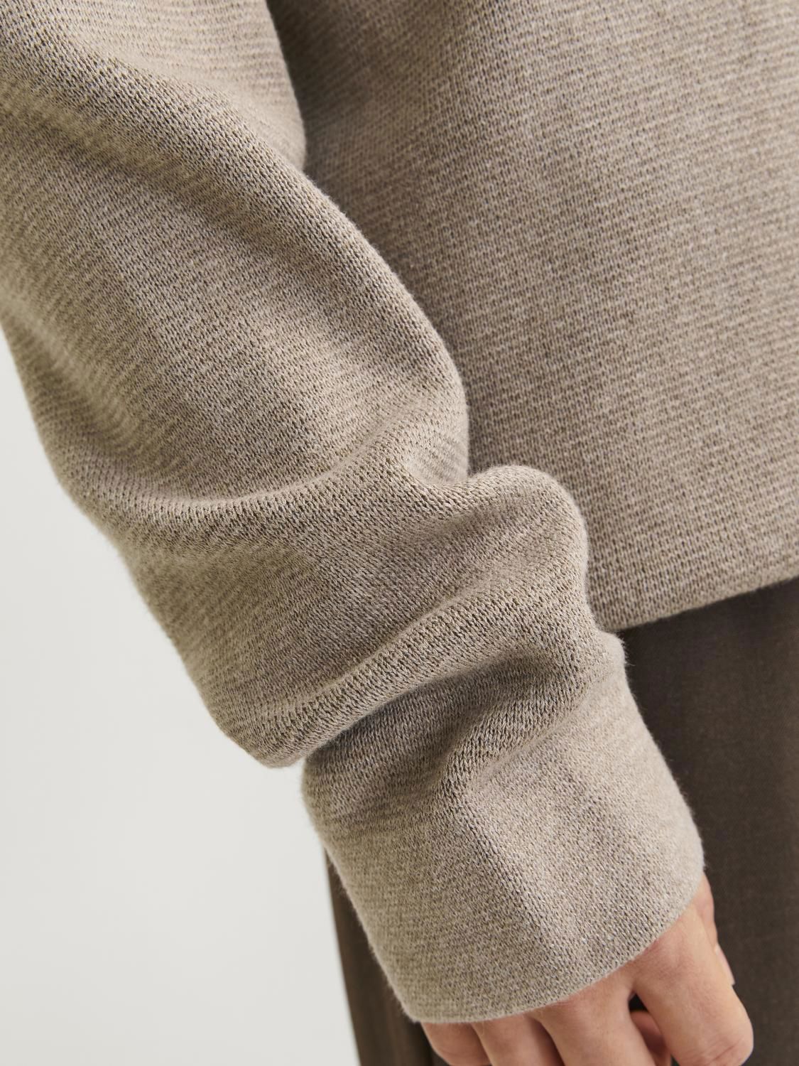 Jjmilano Stitch Knit Crew Neck Sn