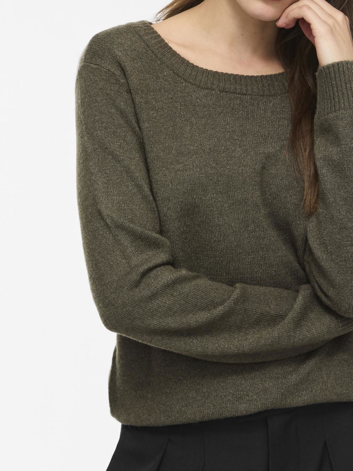 Viril O-Neck L/s  Knit Top - Noos