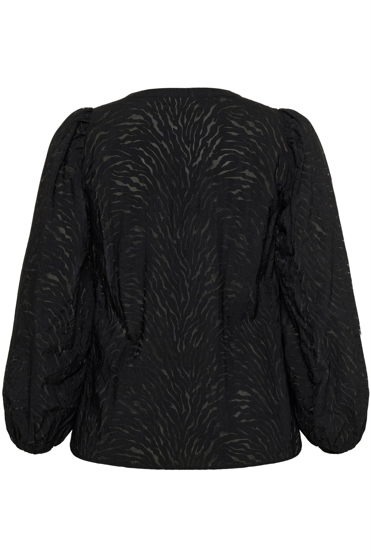 KCVIANNA BLOUSE 100121 BLACK DEEP
