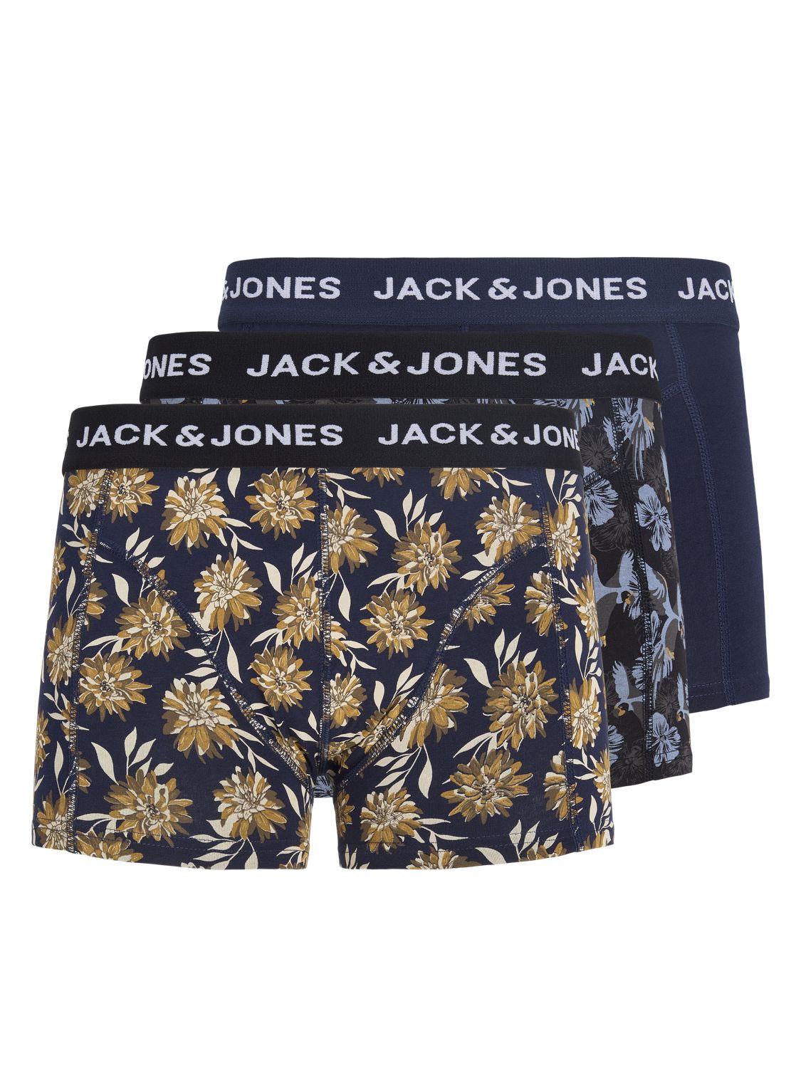 Jacbird Flower Trunks 3 Pack