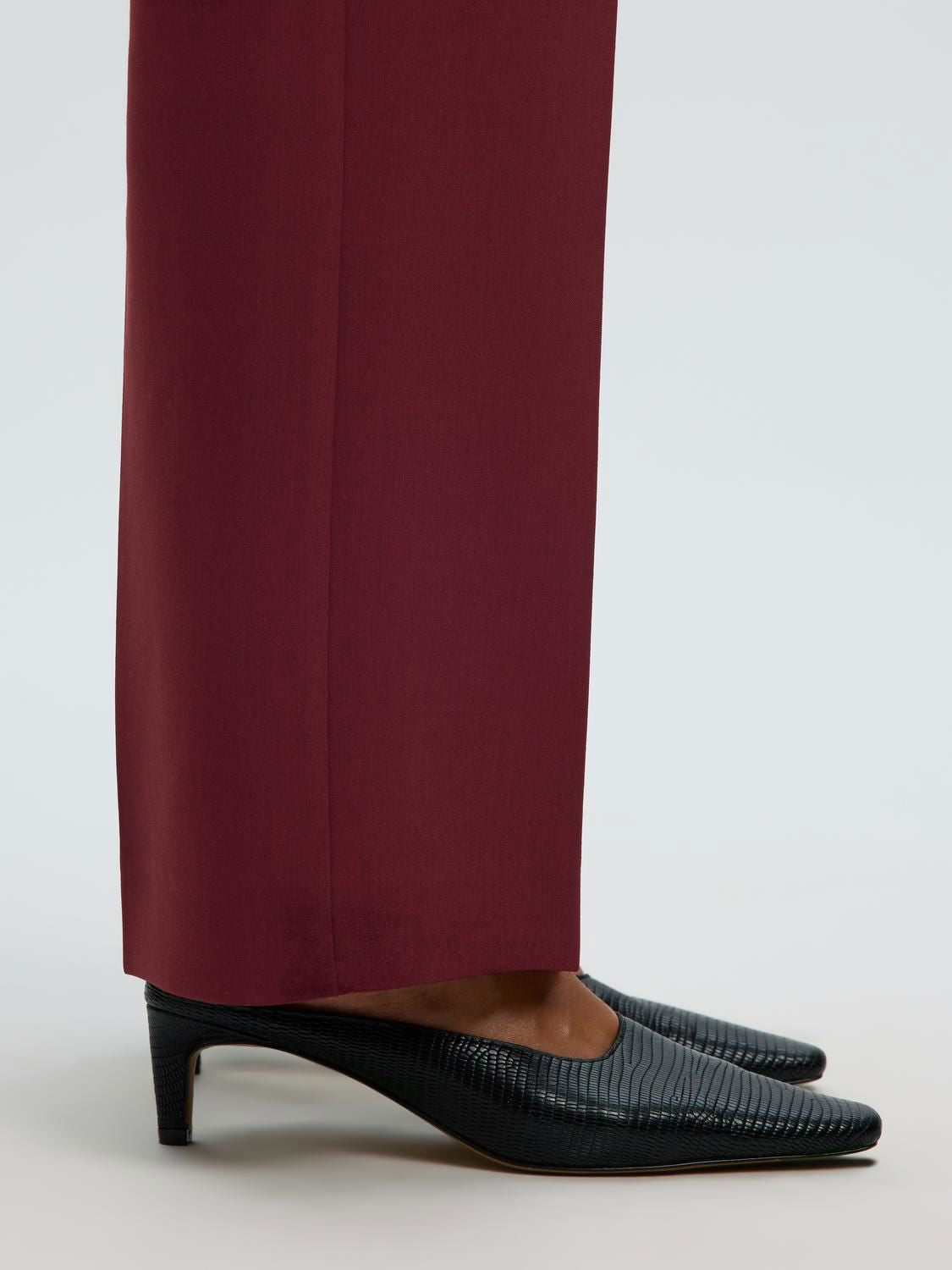 Slwrita Mw Wide Pant Mel Noos tawny port