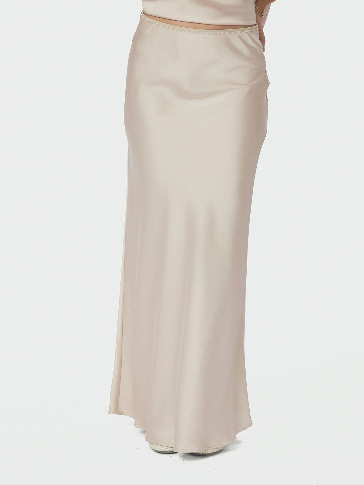 Vicky Heavy Sateen Skirt