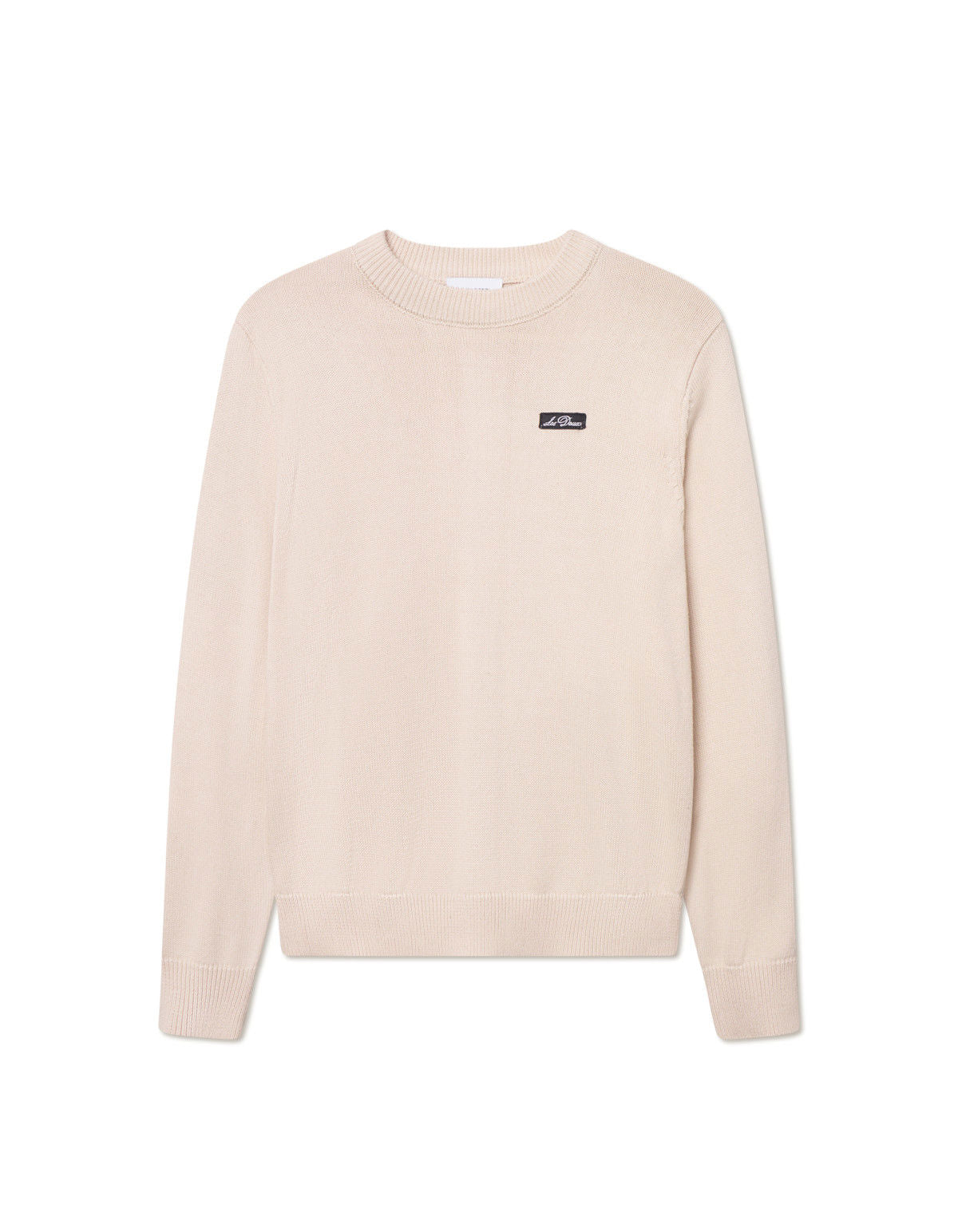 GARY PATCH CREWNECK KNIT IVORY