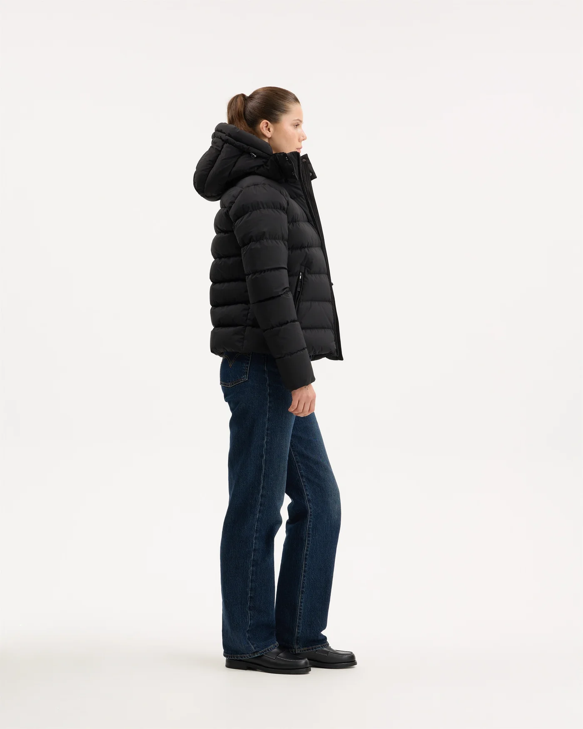 Vega Short jacket w Black